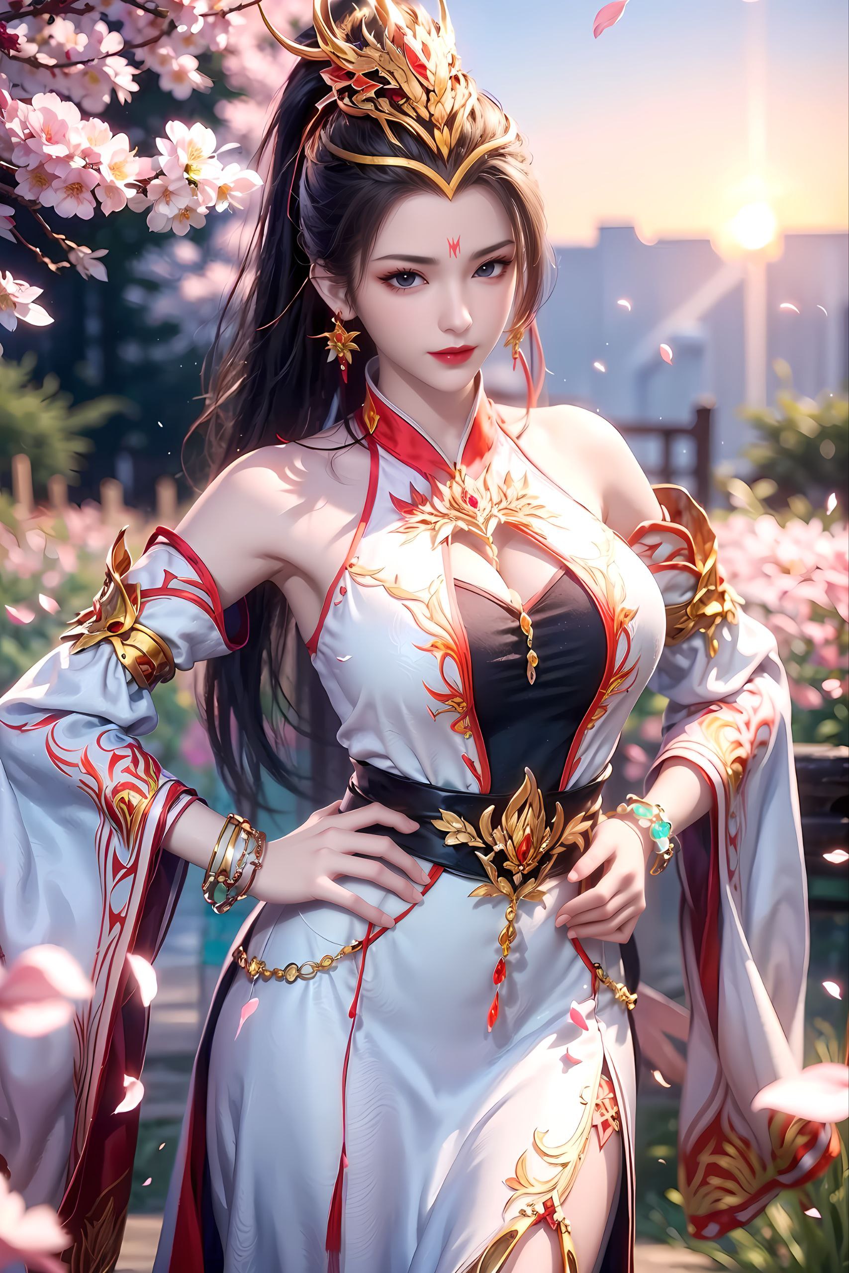 了大量的八